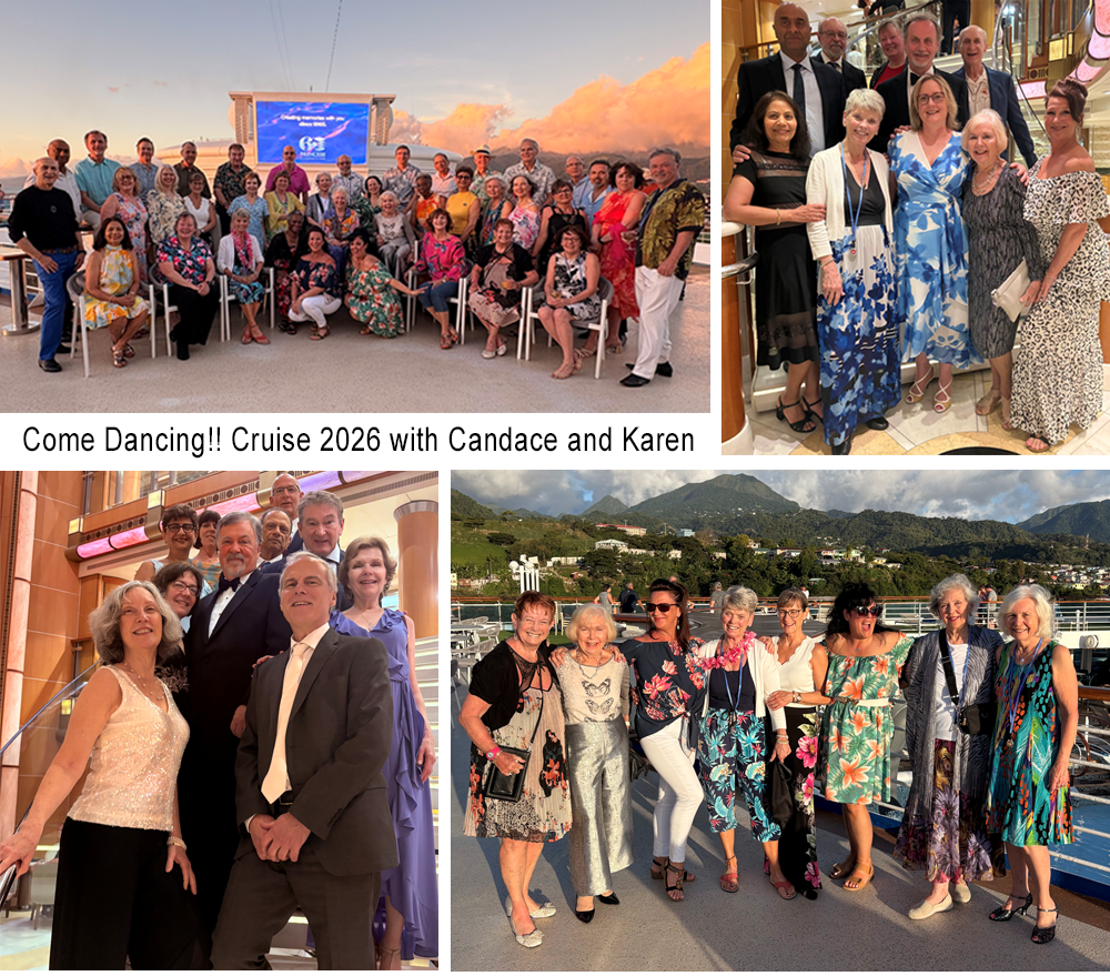Come Dancing Cruise 2026 with Candace and Karen - March 22 ā March 29, 2026